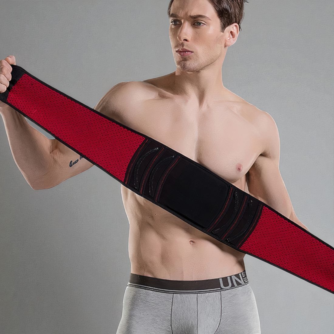 Ceinture orthopédique dos avec support à ressorts – Image 4