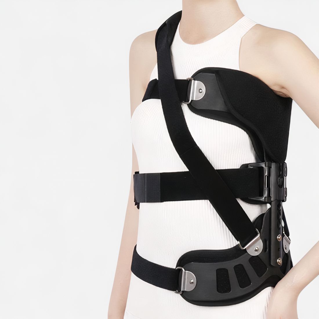 Corset orthopédique correction scoliose à sangles ajustables • Maison — free download