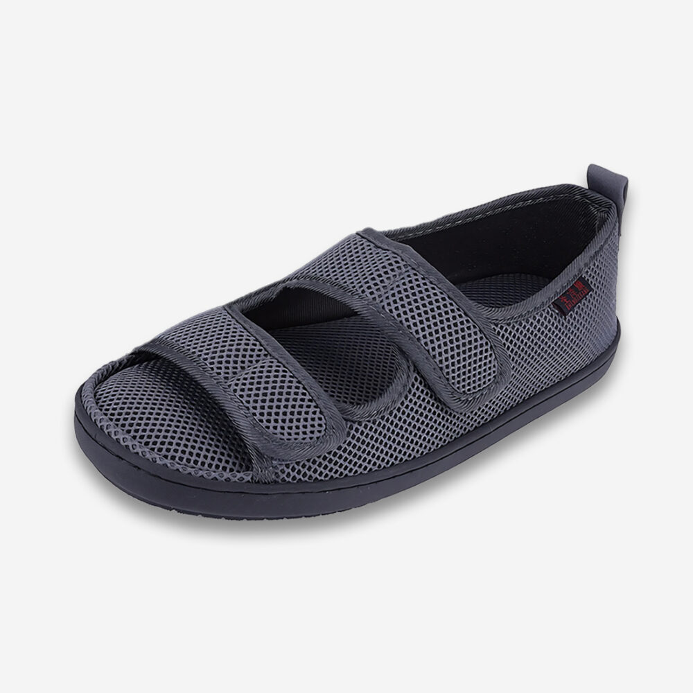 Chaussons orthopédiques homme à bout large et ouvert style sandales IMG 09 24 chaussons orthopediques homme bout large ouvert 7